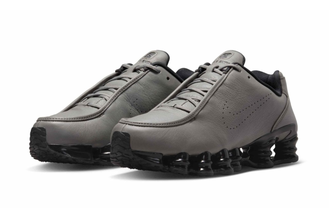 Nike Shox TL, pentru prima dată cu un upper din piele integrală pe talpa coloană iconică