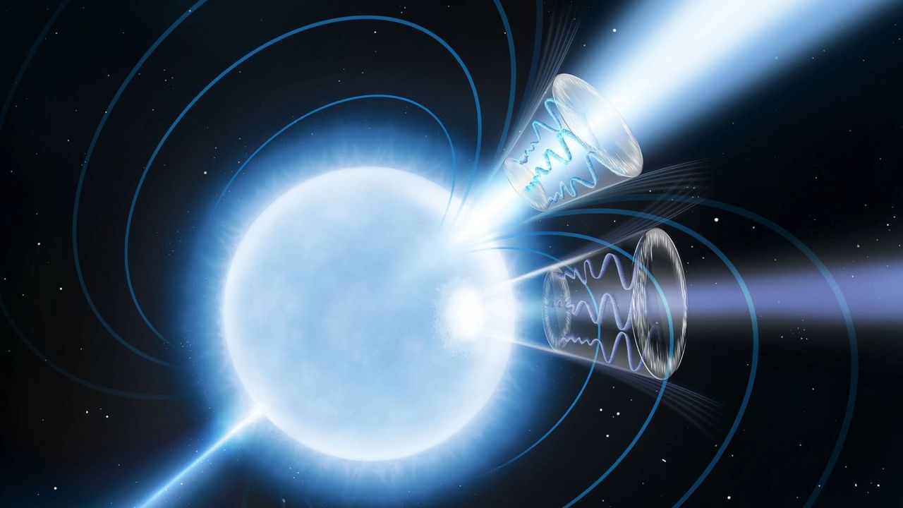 O stea magnetică ar putea desluși misterul vechi de 90 de ani al vidului cosmic