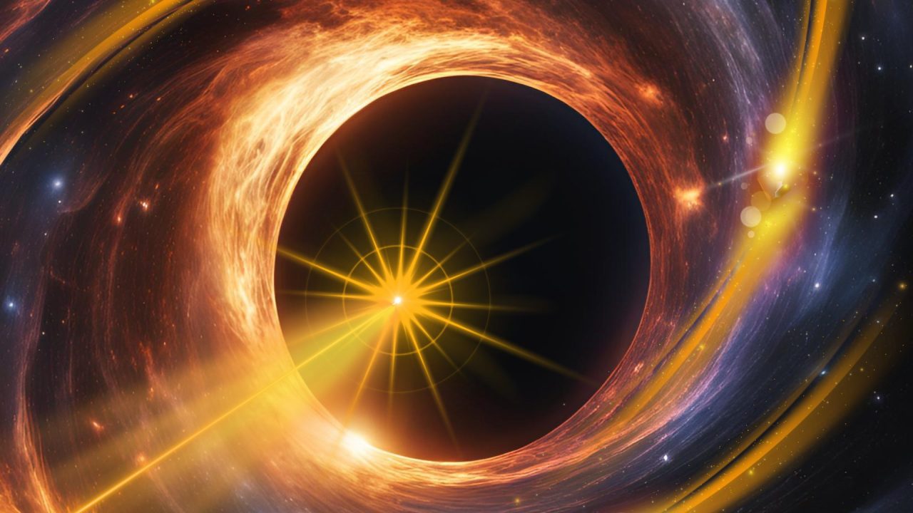Astronomii descoperă pentru prima dată un blazar alimentat de cea mai îndepărtată gaură neagră supermasivă